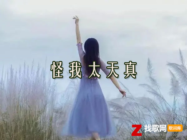 怪我太天真歌词（苏谭谭演唱歌曲）