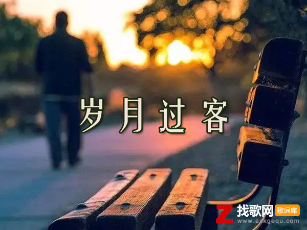 谁不是岁月中的过客是什么歌，《岁月过客》歌曲介绍