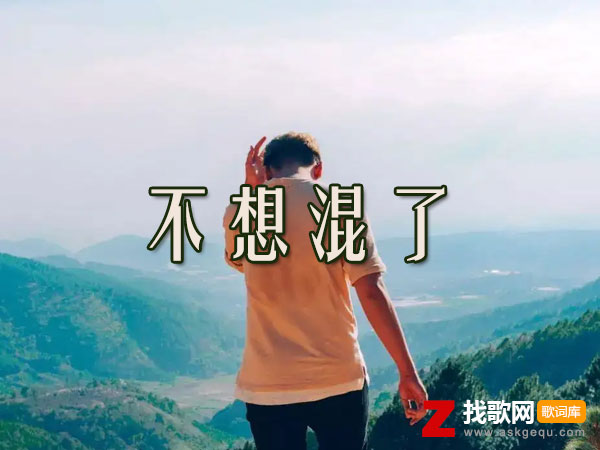 不想混了歌词（倪红演唱歌曲）