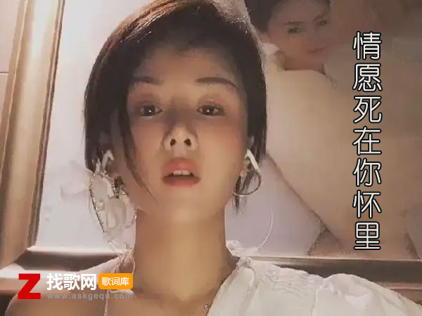 情愿死在你怀里歌词（花姐演唱歌曲）