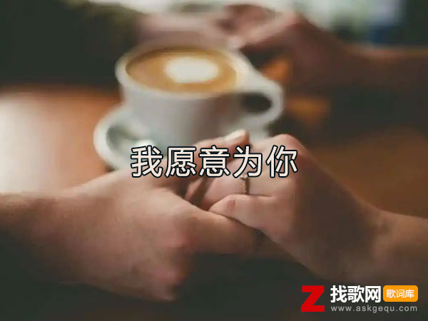 我愿意陪你闯进狂风暴雨是什么歌，《我愿意为你》歌曲介绍